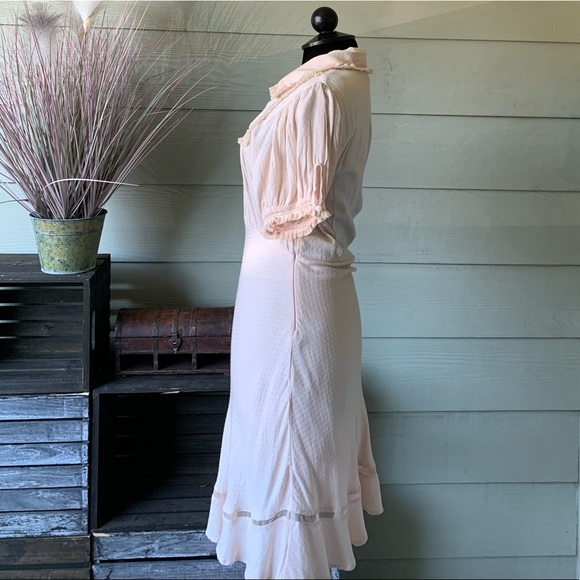 Free People Ruffle Dress - Picture 2 of 5